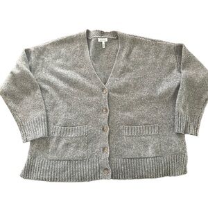 Ella Moss‎ Wool blend cardigan light soft gray Xl
Grunge nirvana